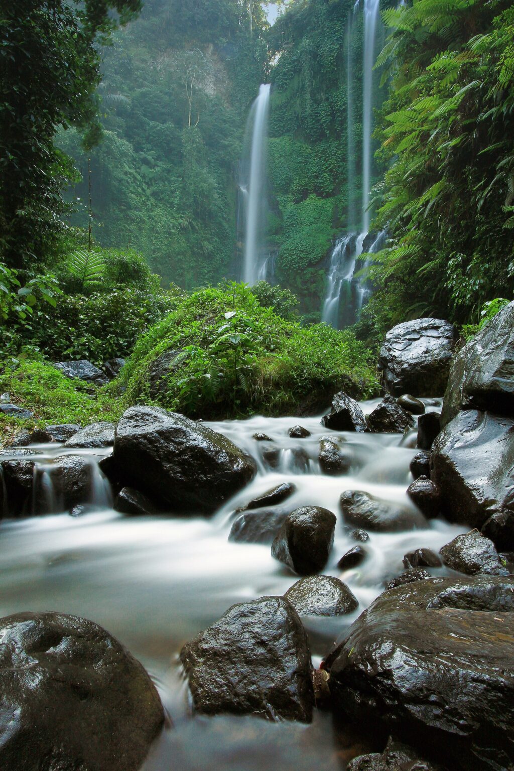 Air Terjun Sekumpul di Buleleng, Bali utara